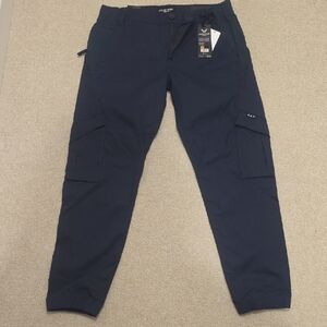 New Men's Dark Blue Tech Cargo Pants